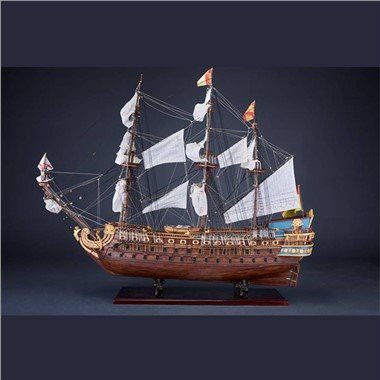Drevni model broda San Felipe